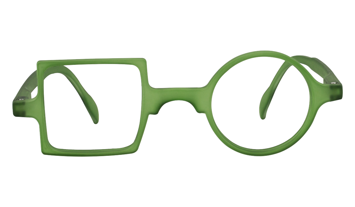 jade green glasses