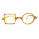 Reading glasses Patchwork - Yellow Edition limitée x DEN END