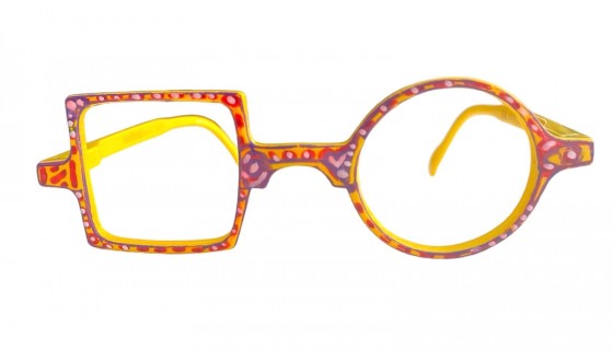 Reading glasses Patchwork - Yellow Edition limitée x DEN END