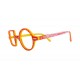 Reading glasses Patchwork - Yellow and orange Edition limitée x DEN END