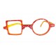 Lunettes de lecture Patchwork - Jaune et orange Edition limitée DEN END