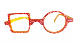 Reading glasses Patchwork - Yellow and orange Edition limitée x DEN END