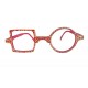 Reading glasses Patchwork -Red Edition limitée x DEN END