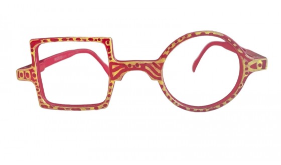 Lunettes de lecture Patchwork - Rouge Edition limitée DEN END