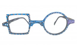 Reading glasses Patchwork - Bleu Edition limitée x DEN END