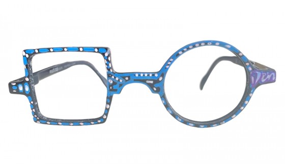 Reading glasses Patchwork - Bleu Edition limitée x DEN END