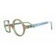 Reading glasses Patchwork - Green Edition limitée x DEN END