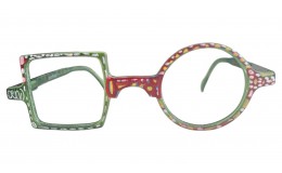 Reading glasses Patchwork - Green Edition limitée x DEN END