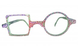 Reading glasses Patchwork - Green Edition limitée x DEN END