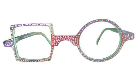 Lunettes de lecture Patchwork - Vert Edition limitée DEN END